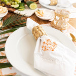 Water Hyacinth Napkin Ring Set