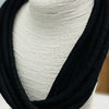 8-Strand Rope Necklace in Black