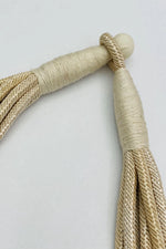 8-Strand Rope Necklace in Ecru
