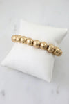 Morganton Hammered Ball Bracelet Gold